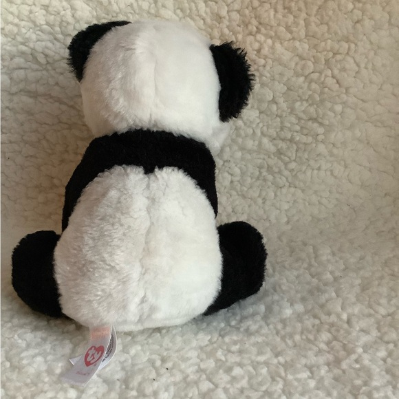 Ty Baboo VelveTy 2018 6 inch Panda Bear Plush Stuffed Animal Toy - Picture 3 of 7